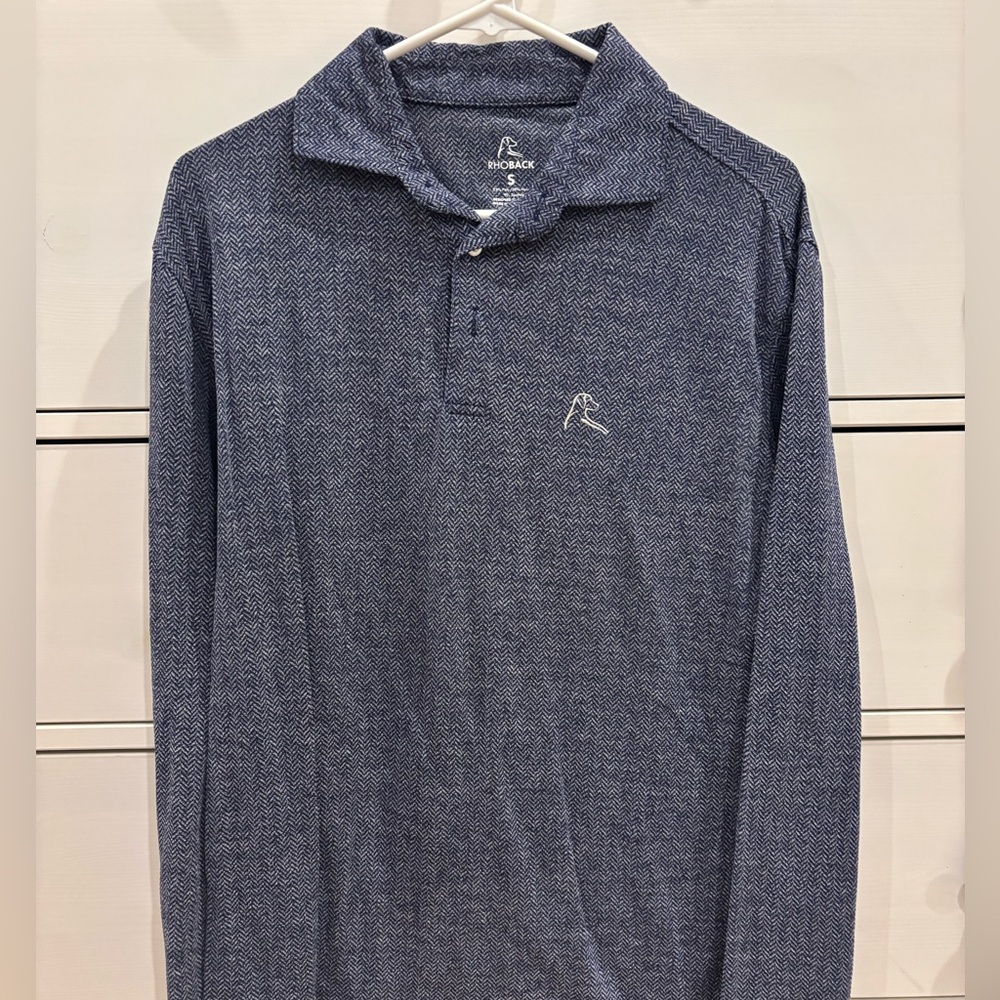 Rhoback Blue Polo Shirt